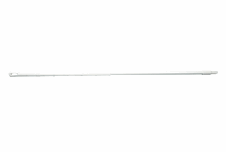 Ergonomisk skaft 1300x32mm Glassfiber Hvit. FBK