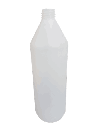 1 liter flaske HDPE Naturell 28mm 49g Taktil UN
