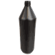 1 liter flaske HDPE Sort 28mm 49g Taktil UN