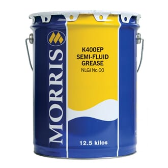 K400 EP 00 Semi Fluid Grease 12,5 kg. Morris Lubricants