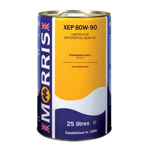 XEP 80W-90 Limited slip gir-/diffrensialolje. 25 liter