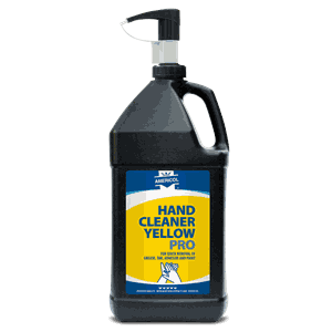 Americol Hand Cleaner Yellow Pro. 3,8 liter med pumpe.