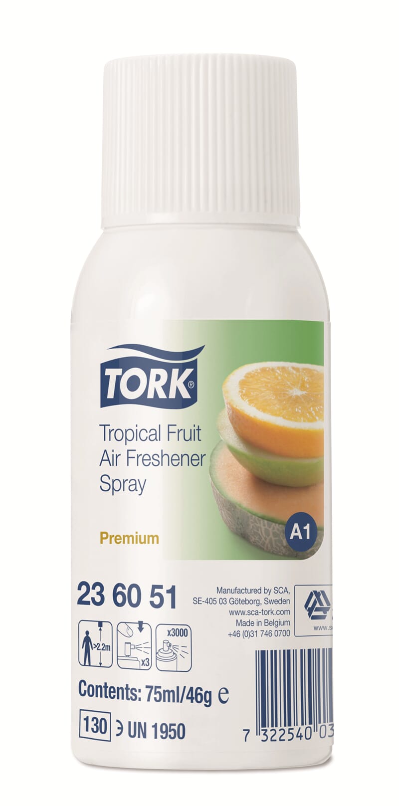Tork Luftfrisker Spray Tropical Fruit A1 - Bergen Engros