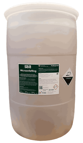 Seid Microavfetting. 205 liter. Profesjonell