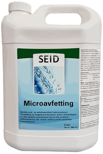 Seid Microavfetting. 5 liter.